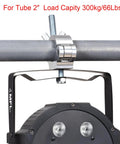 MFL heavy-duty truss clamp for 1.5–2 in truss; aluminum alloy, black finish, pack of 4