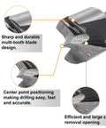 Built Tough 2 Pack Forstner Drill Bits 10mm And 13 32 Inch Quick Change Hex Shank with multi-tooth blade design and chip removal.
