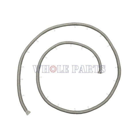 Upgraded Whole Parts Range Lower Oven Door Gasket With 23 Mounting Clips Replacement And Compatible With GE And Kenmore Ovens Or Ranges WB41T10003 For Easy Installation
