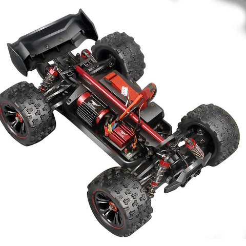 RC car model showing Main Drive Shaft Assembly And Spur Gear Set For Wiaorchi Tenspeed 1/14 RC Car 9522-5 Fit Accessory 35-Zj05