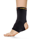 All Day Ankle And Foot Compression Sleeve Pull On For Men And Women Breathable Elastic Ankle Brace for stability large size