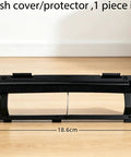 Roller brush cover for 24pc Big Kit Replacement Parts For Shark IQ Robot Vacuums on a wooden floor, 18.6cm wide, 6.1cm tall.