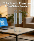 2 Pack Premium Recliner Springs 4 Inch Hook To Hook Replacement Parts for Lazy Boy Lane Sofa mechanism repairs