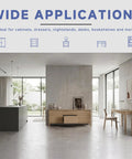 Living space showcasing wide applications for Smoove 21 Inch Undermount Drawer Slides Soft Close Heavy Duty Silent Glide.