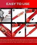 Step-by-step guide for Beast Grade Four Piece Alligator Clamps For 12 Volt Rides Handling Up To 1000 Amps with crimp terminal.