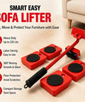 Ditch The Back Pain And Upgrade Your Move Game With This Heavy Duty Steel Sofa Lifter Set That Handles 220 Pounds Easily for moving furniture.