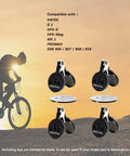 4 Pair Disc Brake Pads For Avid Sram Bb5 Bb7 Mechanical Mtb Road Bike Brick Stopping Power Resin Kevlar Metal Blend Built Damn Tough For Trail Shredding And Daily Cruising Top Notch Grip against sunset background with mountain biker.