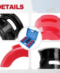 Universal Motorcycle Fork Seal Driver Kit 14 Pcs Set For Easy Quick Install And Removal Includes close-up of adapters and case