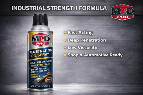 Penetrating Oil Spray For Stuck Bolts And Seized Hardware Heavy Duty Rust Busting Penetrant Fast Acting Lubricant 10 Oz Aerosol
