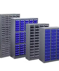 Heavy Duty Steel Parts Cabinet With Kickass Anti Slip Drawers And Adjustable Dividers For Bolt Nut Screw Storage in various sizes
