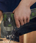 17V Brushless Cordless Impact Driver Set With 140Nm Torque, 3 Speed Modes, Dual 1500mAh Batteries, LED Work Light