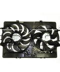 Audi Replacement Cooling Fan Assembly With Oe Direct Swap Motor Heat Resistant And Tough Build Silent Operation Straight Plug And Play Fix Black Finish Part 622940