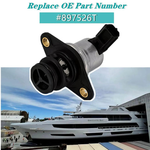 Top Shelf Idle Air Control Valve Compatible With Mercury Sixty Five To One Fifty Hp Four Stroke Outboard Motor Smooth Idling Dope Replacement Swaps Into Your Rig Clean