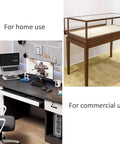 Home office with desk using Heavy Duty Soft Close Drawer Slides With Full Extension For 40Kg Load, 50Cm Length; display table in commercial setting.