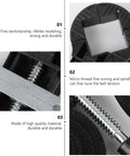 Close-up of Right Angle Strap Clamp Set For Photo Frames And Woodworking Four Pack With Quick Tension And Ninety Degree Corner Holder features
