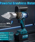 Cordless Hydraulic Flange Spreader Tool 8T 18V Battery Powered Portable Pro Grade Separator with brushless motor