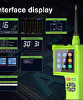 P100 Pro Power Circuit Probe Kit interface display showing voltage tester, multimeter functions for cars and trucks