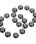 Beefy 5mm Bore Wheel Set With 625 Bearing Pulleys For CNC And 3D Printer Sliding Gates Double Bearing Durable POM Construction 20 Pieces Shown