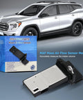 Mass Air Flow Sensor MAF For Chevy Equinox Malibu GMC Terrain 2016 To 2022 1.5L 4L Plug And Play Replacement Part Direct Fit