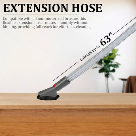 Flexible Extension Hose Attachment For Cordless Vacuum Cleaners Compatible With V15 V15s Gen5 V12 V11 V10 V9 V8 V7 Models
