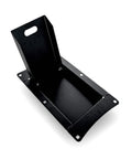 Recessed Motorcycle Wheel Chock for Trailers, Heavy Duty Powder Coated Steel Construction, Keeps Your Ride Locked In During Transit