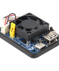 Dual PD Power Supply Module With Cooling Fan 9 To 24V To 5V 5A Step Down Converter Expansion Board for Raspberry Pi 5