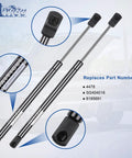 Front Hood Struts Shocks Lift Supports Gas Springs For Ford F150 F250 1997 To 2003 And Expedition 1997 To 2006 Replacement SG404016