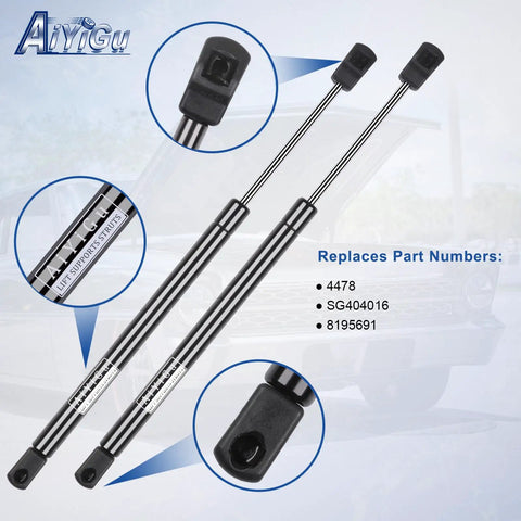 Front Hood Struts Shocks Lift Supports Gas Springs For Ford F150 F250 1997 To 2003 And Expedition 1997 To 2006 Replacement SG404016
