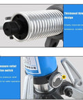 Detail view of the pressure relief valve switch on Heavy Duty Forged Steel Hydraulic Gear Puller Featuring Quick Swap Two Or Three Jaws Bearing Separator.