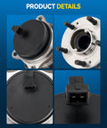 Rear Wheel Bearing Hub Assembly Ready To Roll 5 Lugs FWD Fits 2011-2015 Kia Sorento, close-up of connector and mounting holes