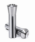 R8 Collet Set, 13-Piece From 1/8 Inch To 7/8 Inch, Hardened Carbon Steel, 0.0018 Inch TIR, showing two collets in detail