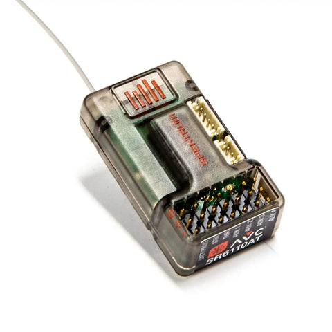 Six Channel AVC Telemetry Surface Receiver For RC Cars And Trucks DSMR DSM2 Compatible with visible circuit details