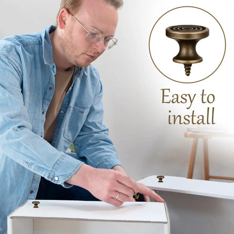 Top Tier Mini Drawer Knobs And Small Round Drawer Pulls Featuring Durable Old School Antique Finish Ideal For Dresser Makeovers Junk Drawers Jewelry Boxes Or Tiny Cabinet Projects You Gonna Love These