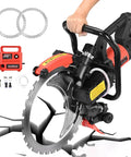 Get Ready To Smash Through Concrete With This Badass 16 Inch Electric Ring Saw featuring a powerful 12000W motor and dual blades.