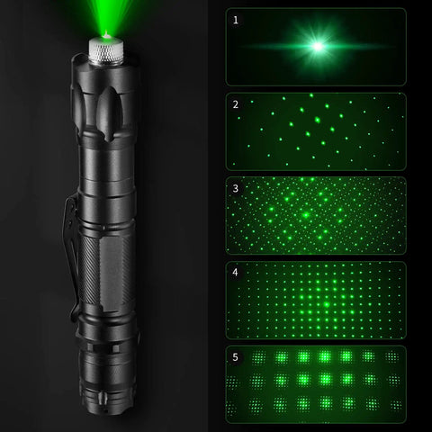 Hella Bright Rechargeable Flashlight for Camping and Outdoors Delivers 1500m Long Range Beam and 2000 Lumen Power Waterproof Torch with Rugged Build Multiple Modes USB Recharge Green Gift Box Included.