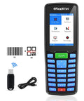 Wireless Barcode Scanner Portable Inventory Tool 1D 2D PDF417 Handheld With 2.8 Inch LCD Screen Data Collector And Inventory Counter