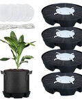 Self Watering Pot Base For Indoor And Outdoor Plants, Auto Irrigation System Plant Saucer With Durable PP Tray, kit with trays and wick