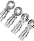 Two Pair One Half Inch Heim Joint Rod End Kit With Jam Nut And Bung Chromoly Joints Panhard, Right And Left Hand Threads, heavy duty