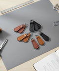 10 Pack PU Leather Zipper Pulls Set Detachable Decorative Zipper Tabs for Luggage Backpacks Suitcases Jackets Purses Handbags and Tents
