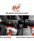 Heavy Duty 3/4 Inch Air Impact Wrench With Twin Hammer Design used on vehicle nuts for tough automotive tasks