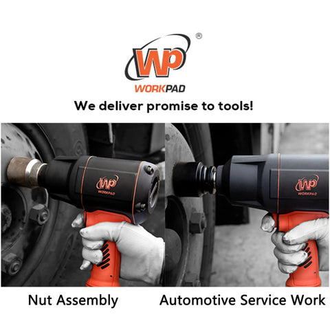 Heavy Duty 3/4 Inch Air Impact Wrench With Twin Hammer Design used on vehicle nuts for tough automotive tasks