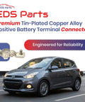 Exact OE Replacement Positive Battery Terminal Post Clamp For Hyundai Kia And Genesis Vehicles With Tin Plated Copper Alloy