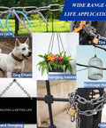 Heavy Duty 50ft 2mm Stainless Steel Chain With Spool For Hanging Bird Feeders Dog Leashes Signs And DIY Projects 304 Stainless