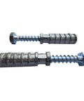3/8 In By 1-3/4 In Zinc Alloy Short Lag Shield Anchor With 2 In Lag Bolts For Concrete Brick Block And Stone Masonry 15-Piece Set