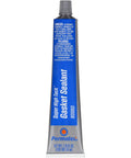 High Tack Gasket Sealant 2 Oz tube with blue label, non-hardening and flexible, used for holding gaskets in place, resists oils and fuels.