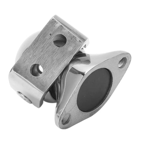 Premium 316 Stainless Steel Door Stopper Magnet that holds strong for boat and yacht adventures, showing stainless steel construction and design.