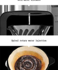 No Fuss Automatic Bean To Cup Espresso Machine With Precision Temp Control and One Touch Brewing for spiral water injection and brewing.