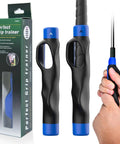 Golf Grip Trainer Right Hand With Ergonomic Design To Correct Grip Posture, Improve Accuracy And Control, Perfect Warm Up Aid For Range, Home, And Pre Round Drills, Blue, 1 Pack
