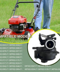 Lawn Mower Carburetor Replacement For 550EX And 625EX 140cc Briggs And Stratton Engines Compatible With Toro 550EX Husqvarna LC 121P And Troy-Bilt TB110 TB200, black carburetor close-up