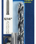 3/8-16 Plug Tap And 5/16 Inch Drill Bit Combo Set For Fast Clean Holes And Precise Right Hand Threads, metalworking kit packaging.